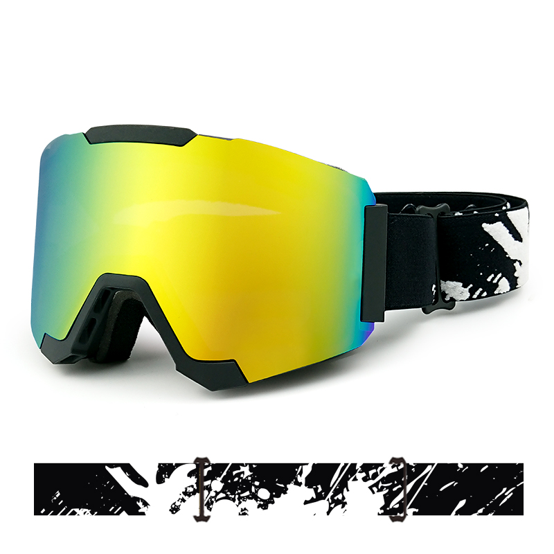 双镜片磁性雪地滑雪镜