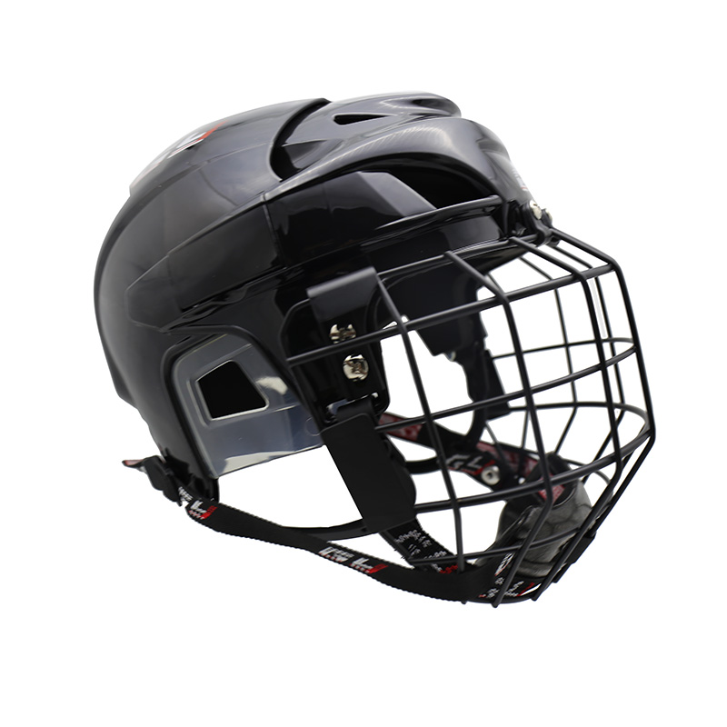 中号可调节头部保护冰球头盔