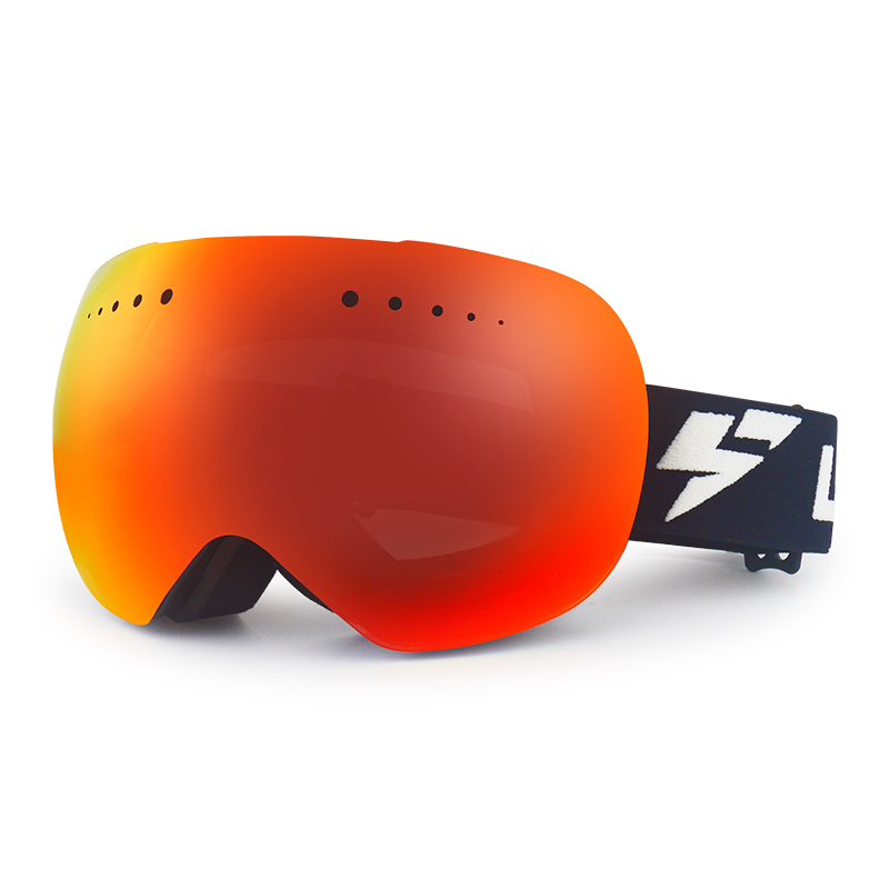 青少年滑雪护目镜的三层泡沫防紫外线